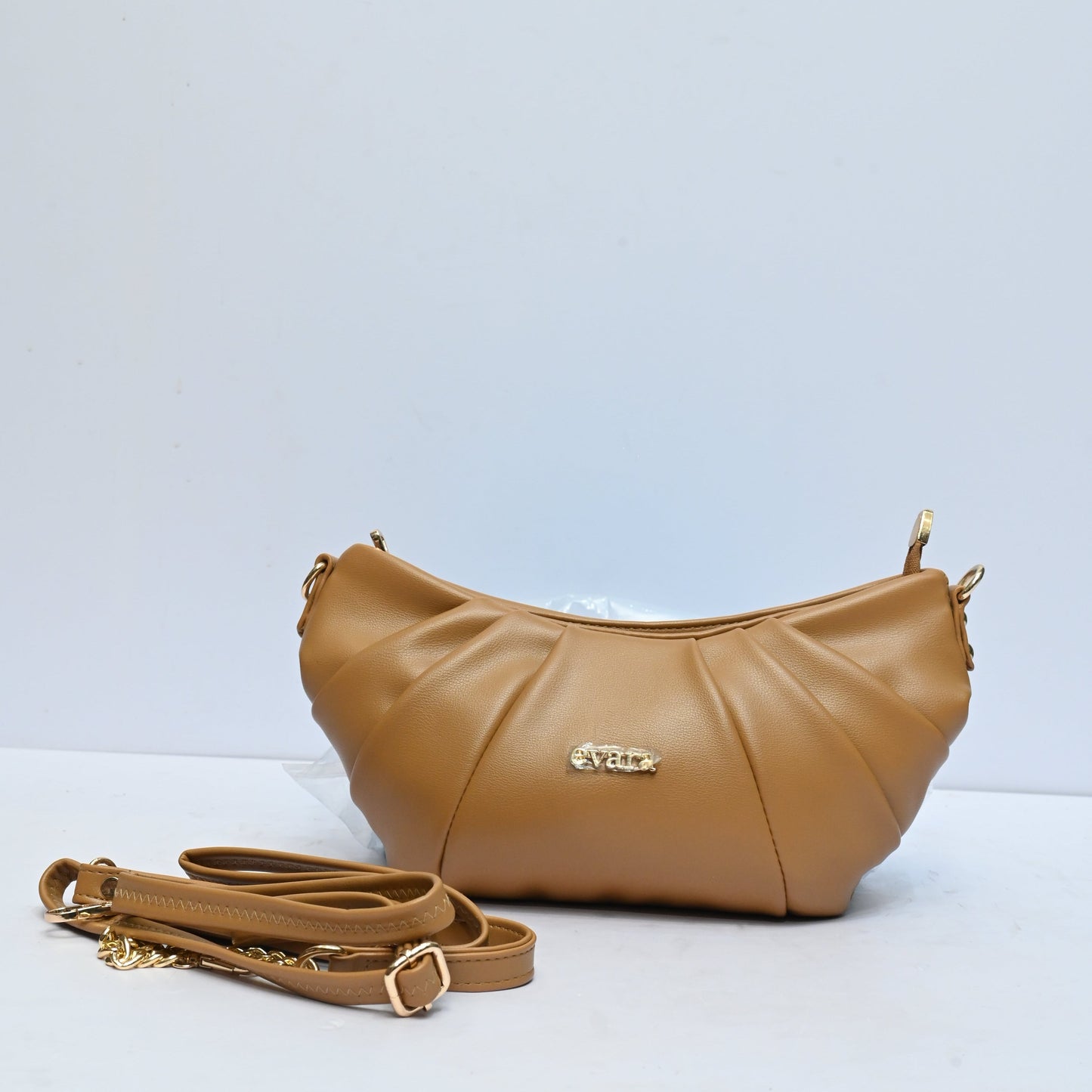 Elegant Crescent Crossbody Bag for Women with Premium Finish and Adjustable Shoulder Strap