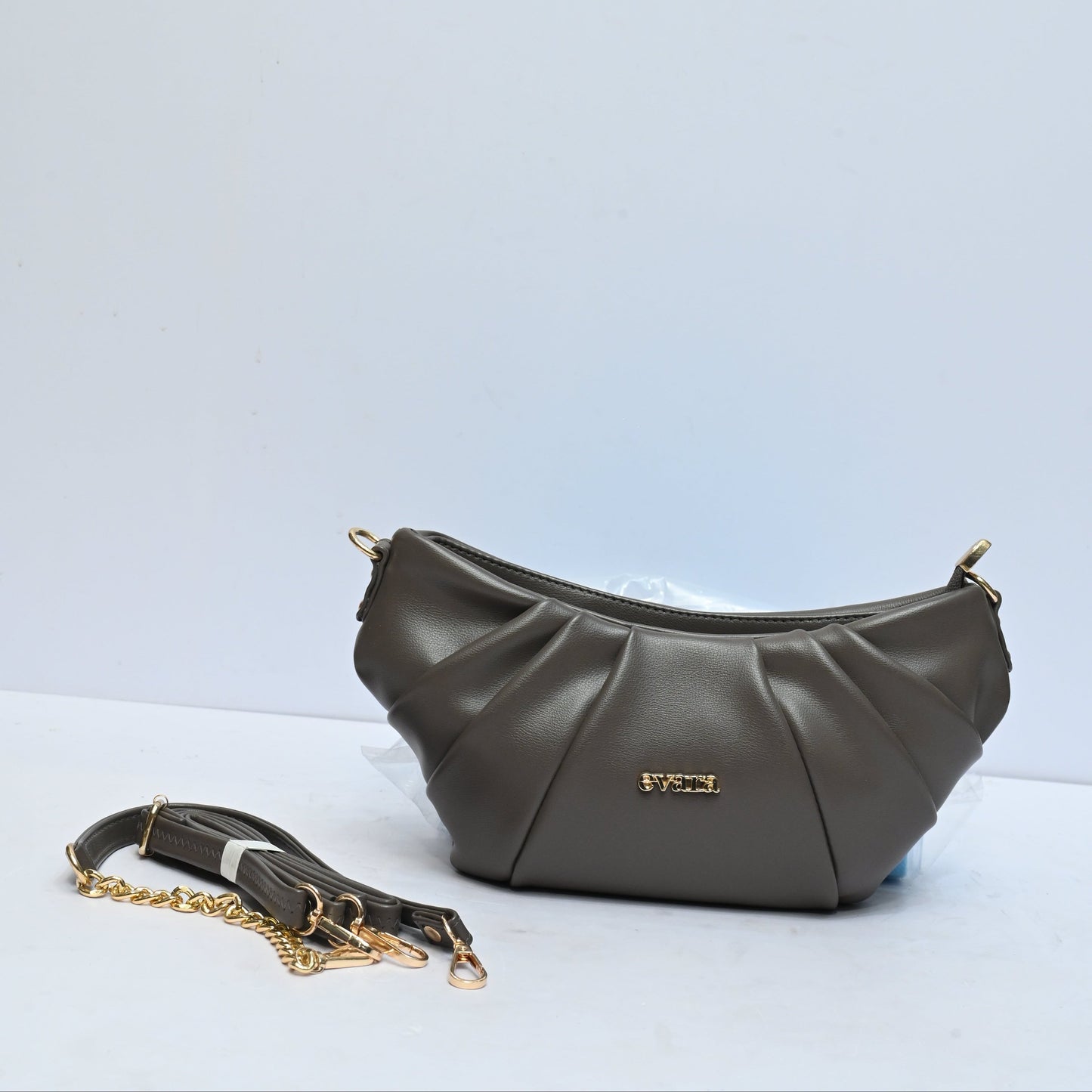 Elegant Crescent Crossbody Bag for Women with Premium Finish and Adjustable Shoulder Strap