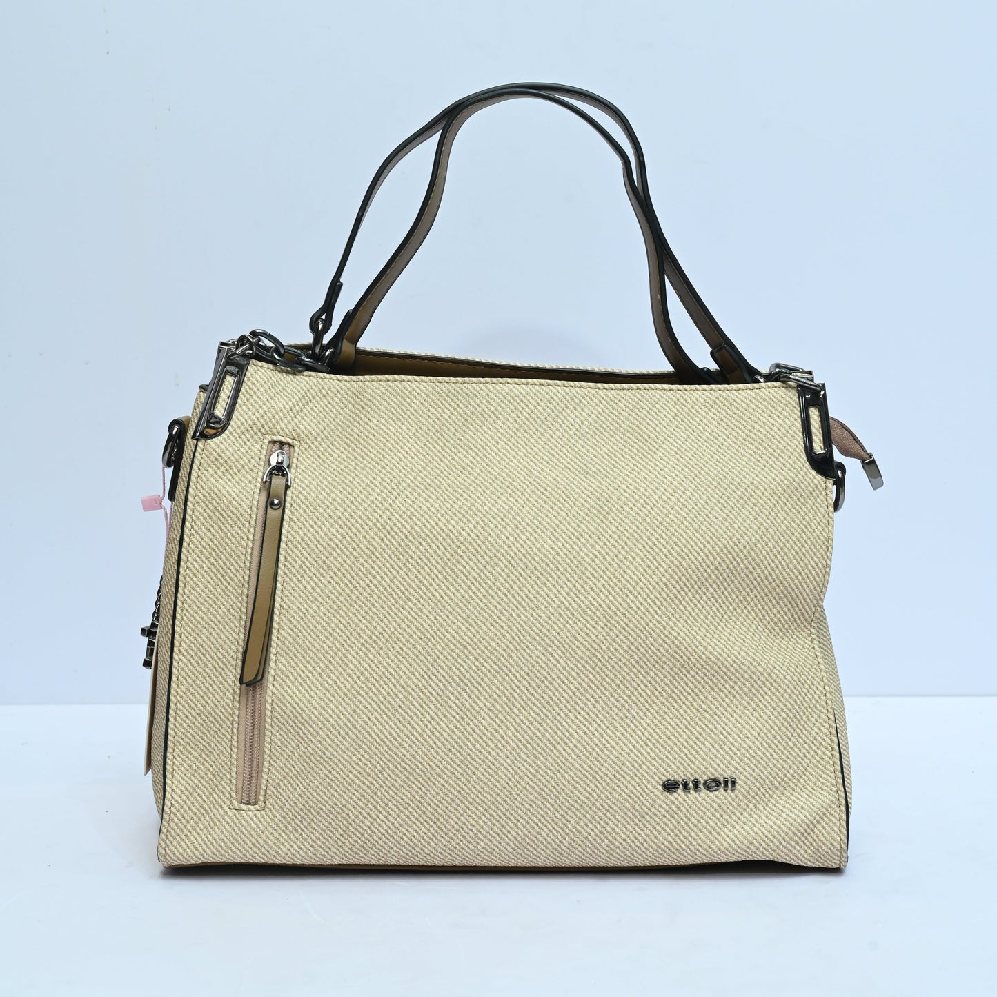 Elite Everyday Carryall Hand Bag for Women in Deep Teal with Spacious Interior and Front Zip Pocket