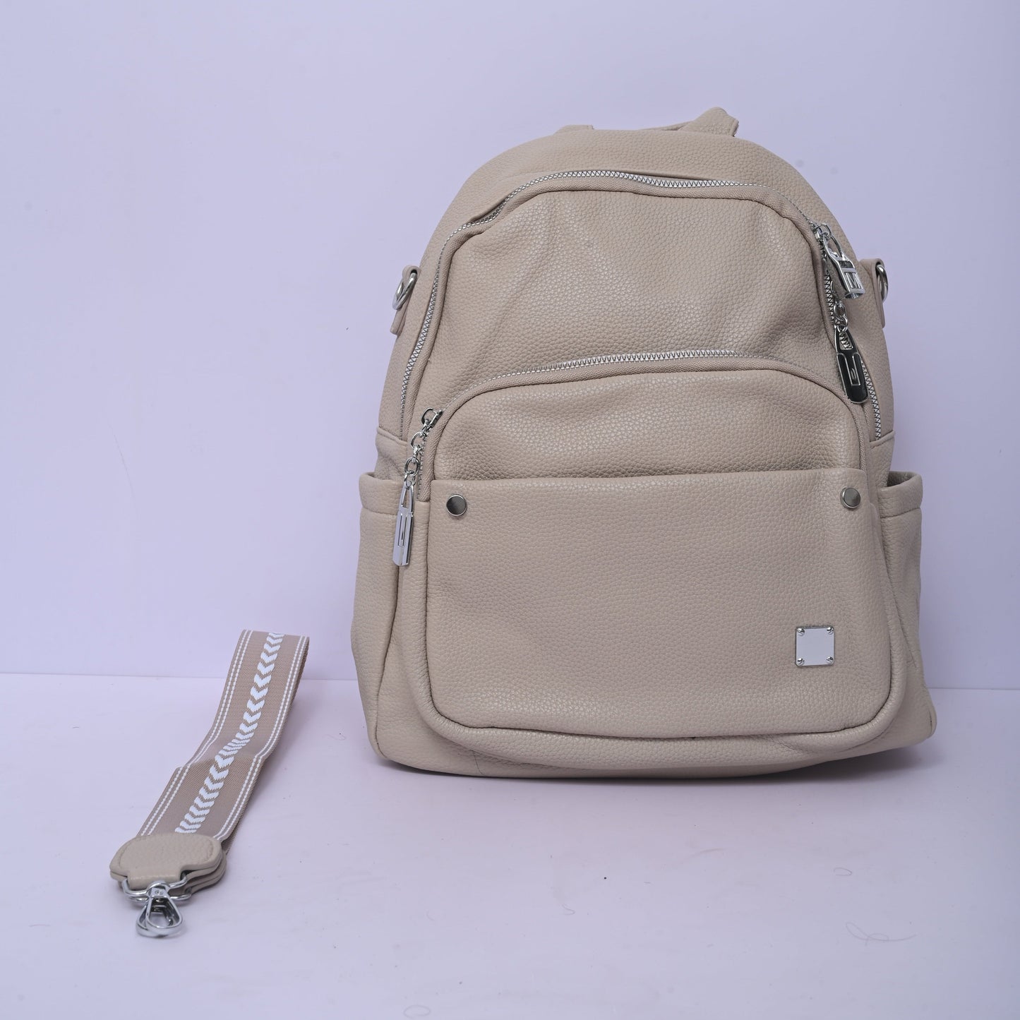 Everyday Backpack with Adjustable Straps for Men and Women with Spacious Storage Compartments