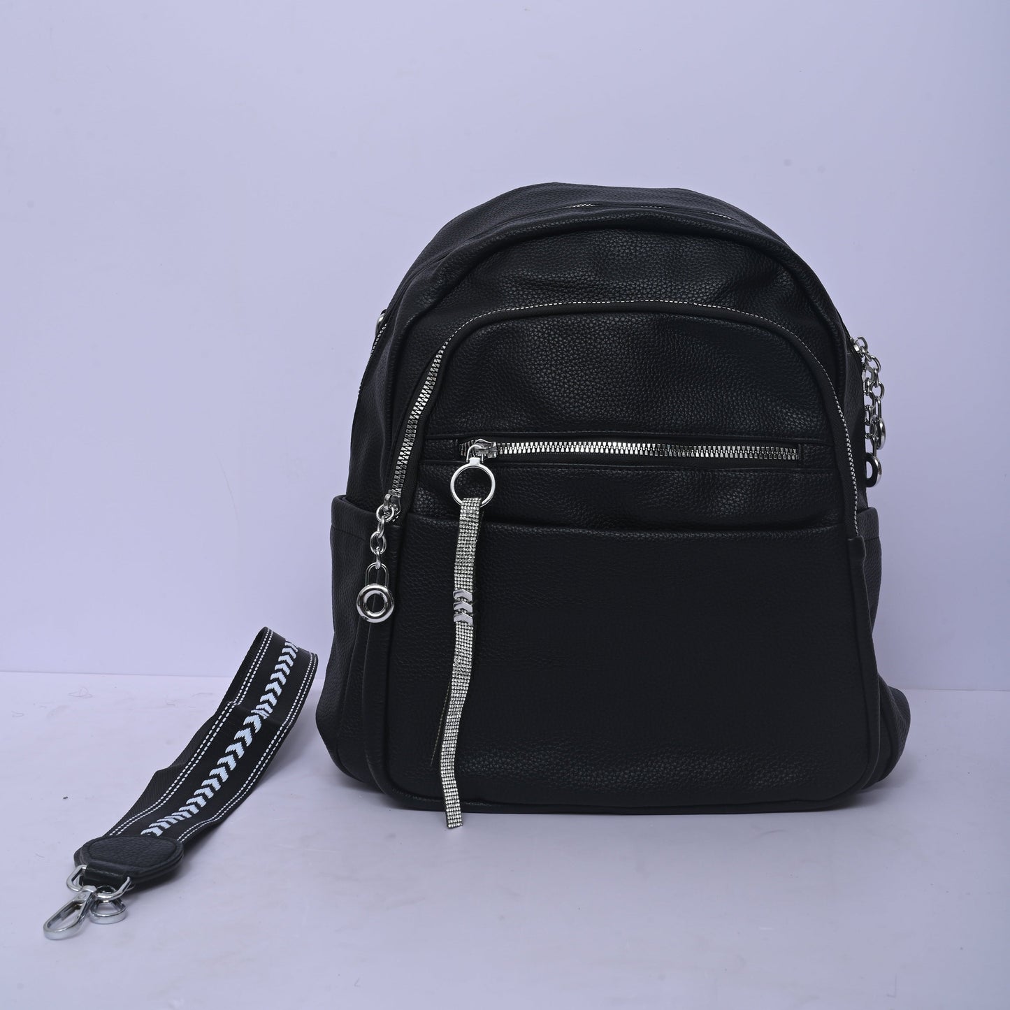 Everyday Backpack with Adjustable Straps for Men and Women with Spacious Storage Compartments