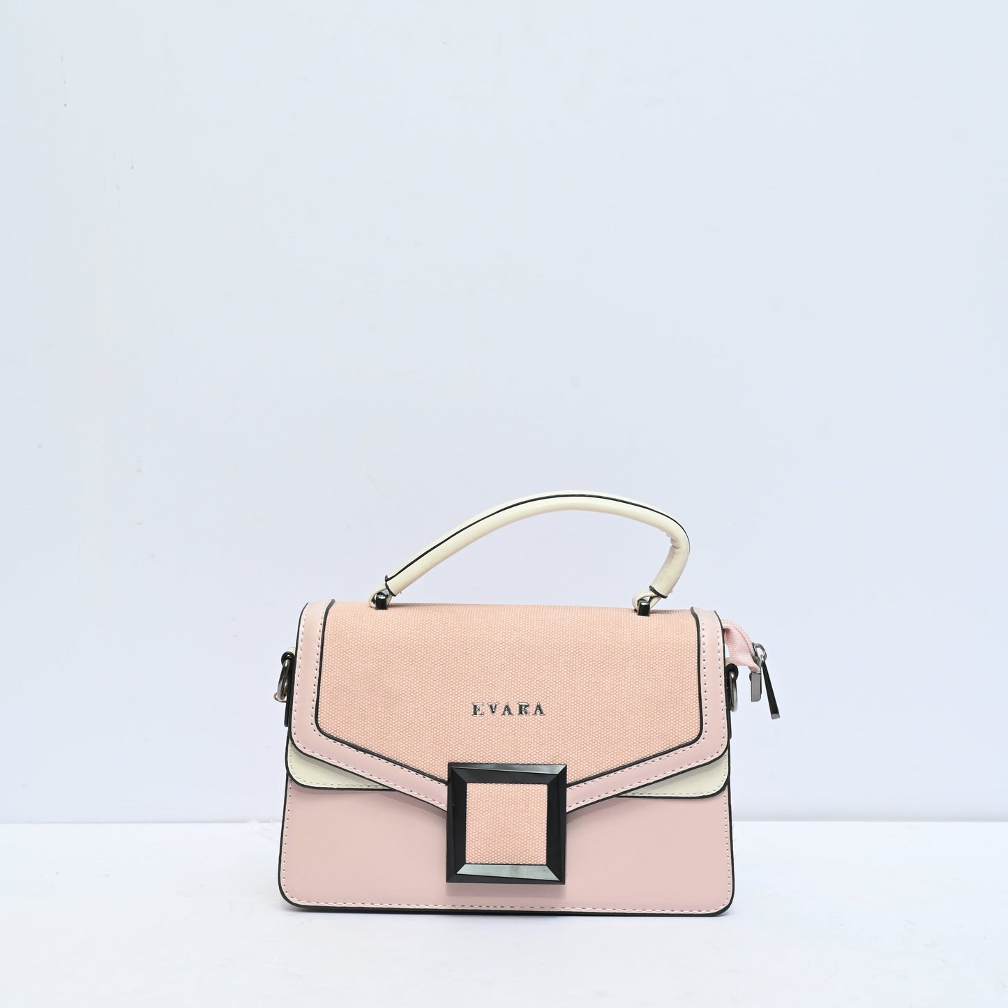 Elegant Structured Handbag with Statement Buckle for Women Featuring Premium Design and Spacious Interior