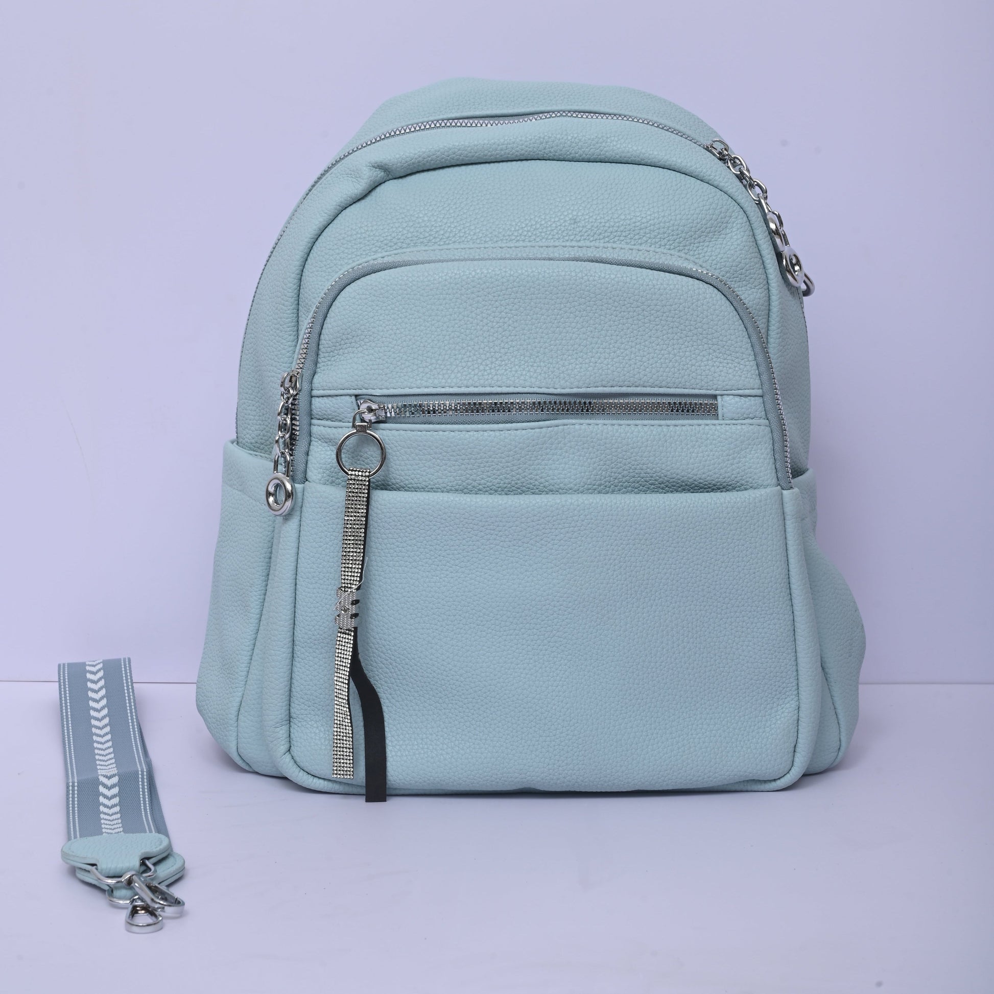 Everyday Backpack with Adjustable Straps for Men and Women with Spacious Storage Compartments