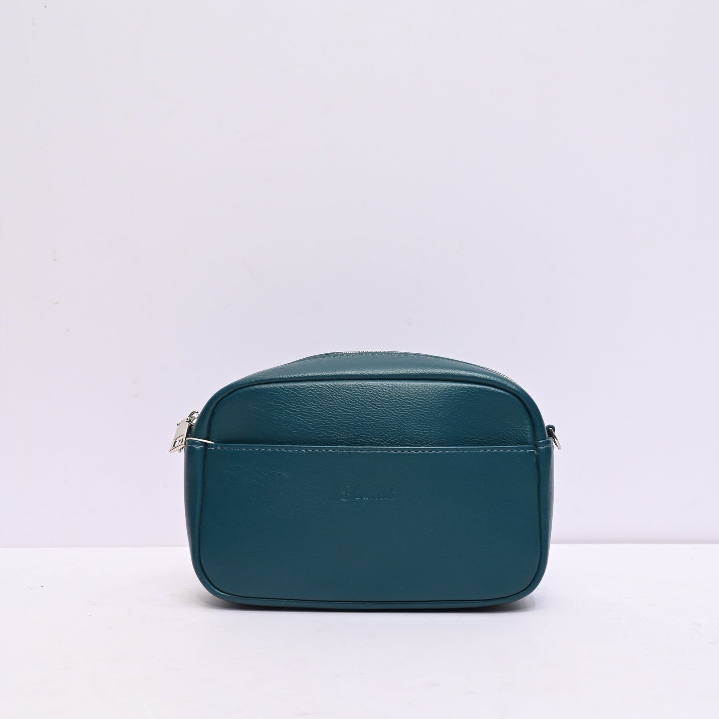 Everyday Essential Sling Bag for Women in Tan Blue with Adjustable Shoulder Strap