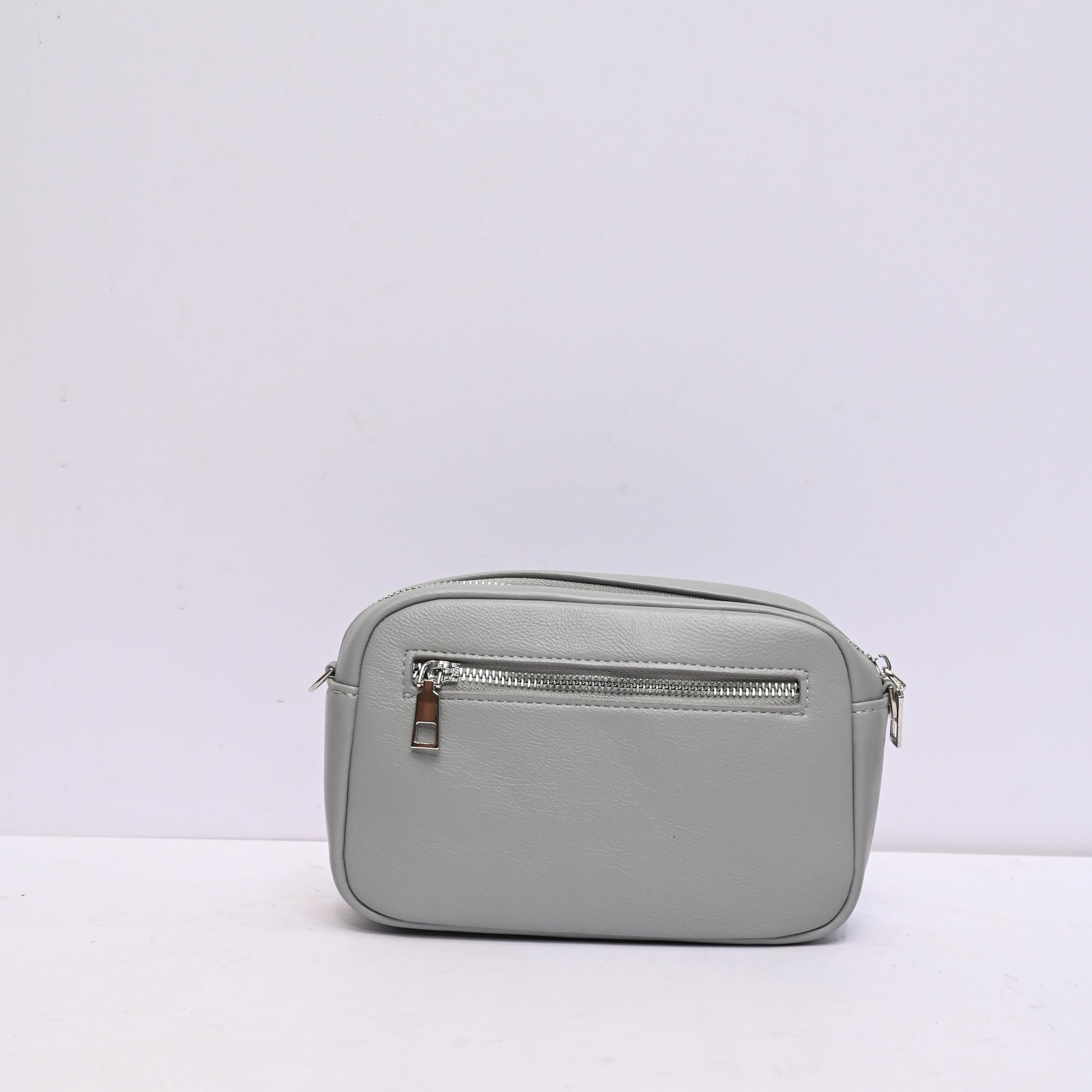 Everyday Essential Sling Bag for Women in Tan Grey with Adjustable Shoulder Strap