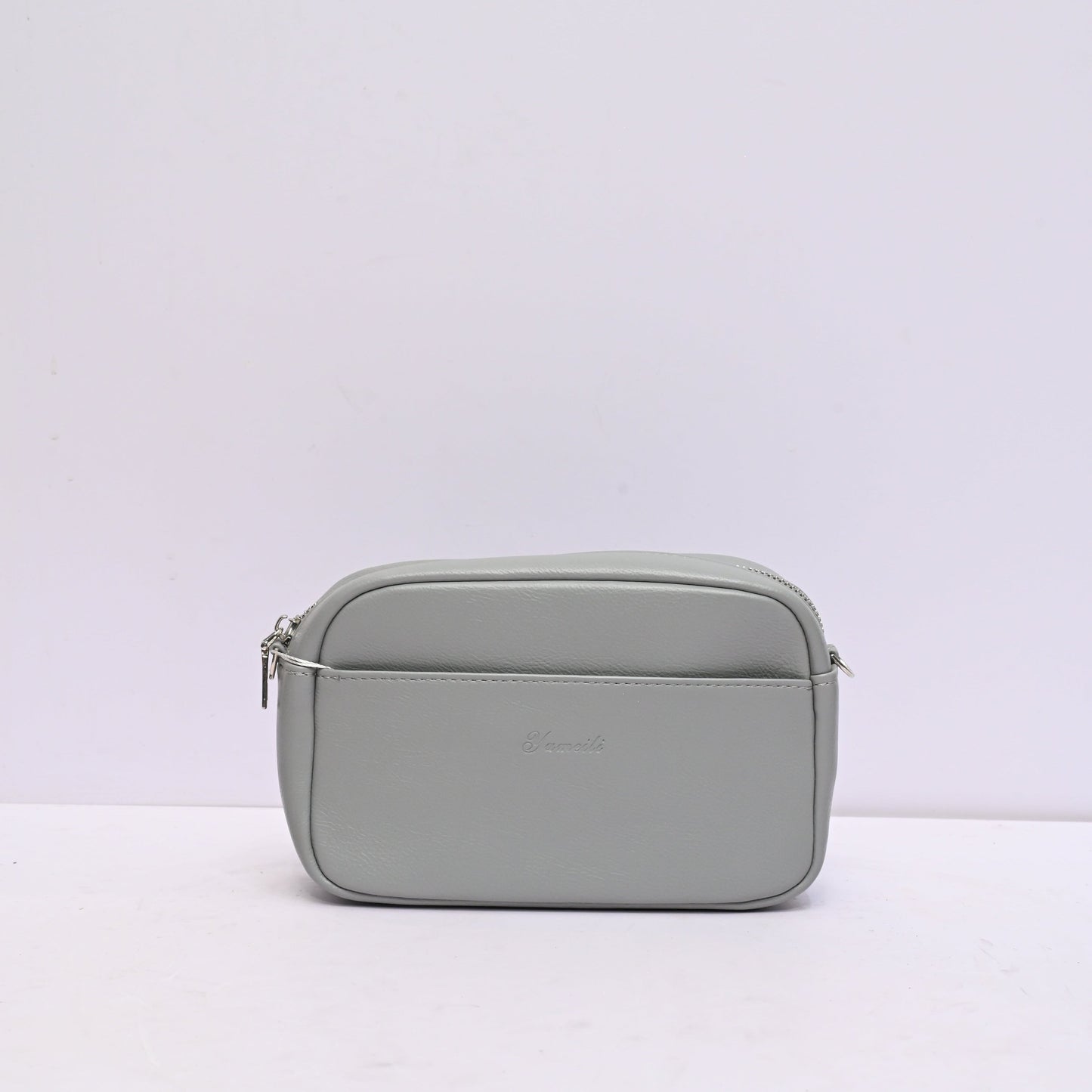 Everyday Essential Sling Bag for Women in Tan Grey with Adjustable Shoulder Strap
