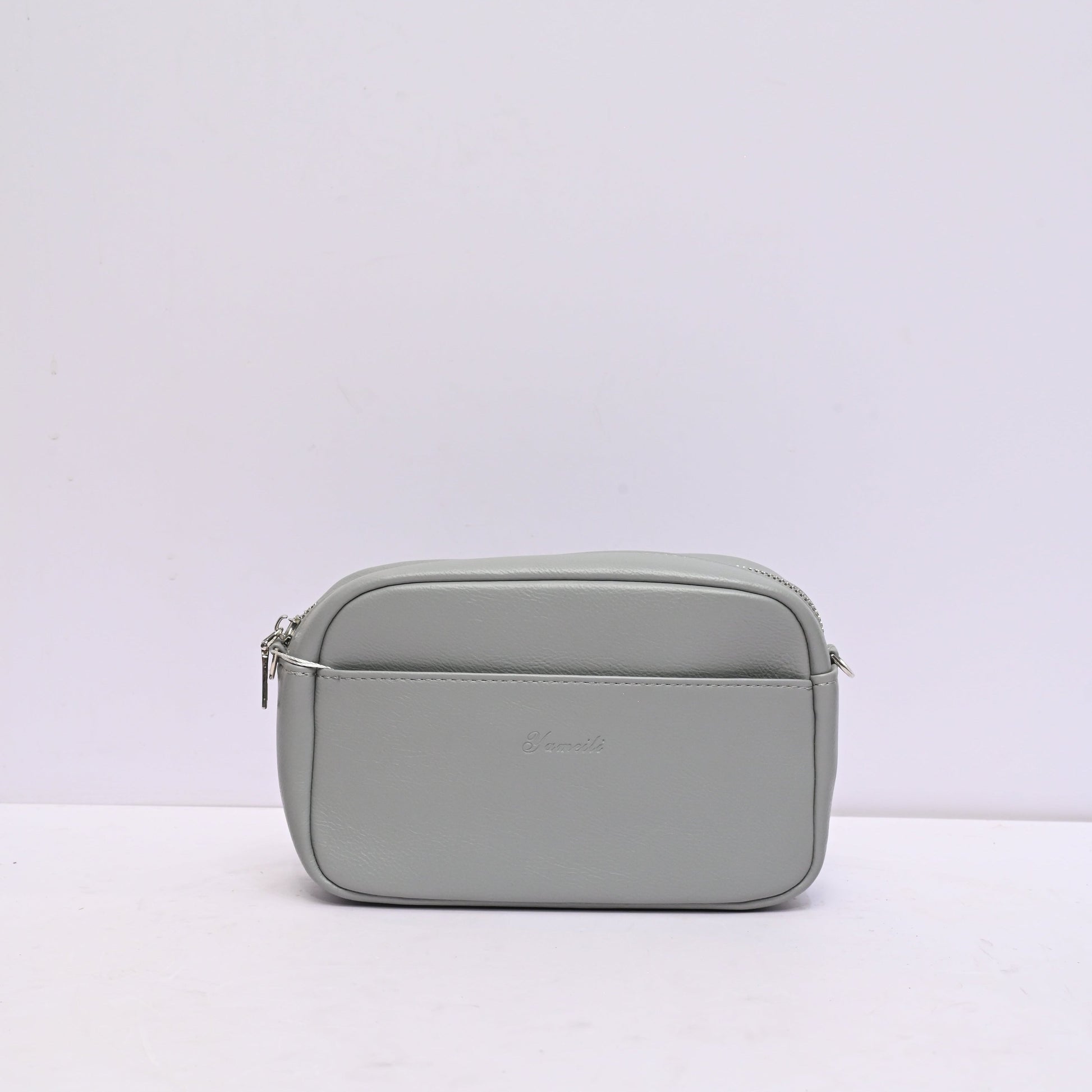 Everyday Essential Sling Bag for Women in Tan Grey with Adjustable Shoulder Strap