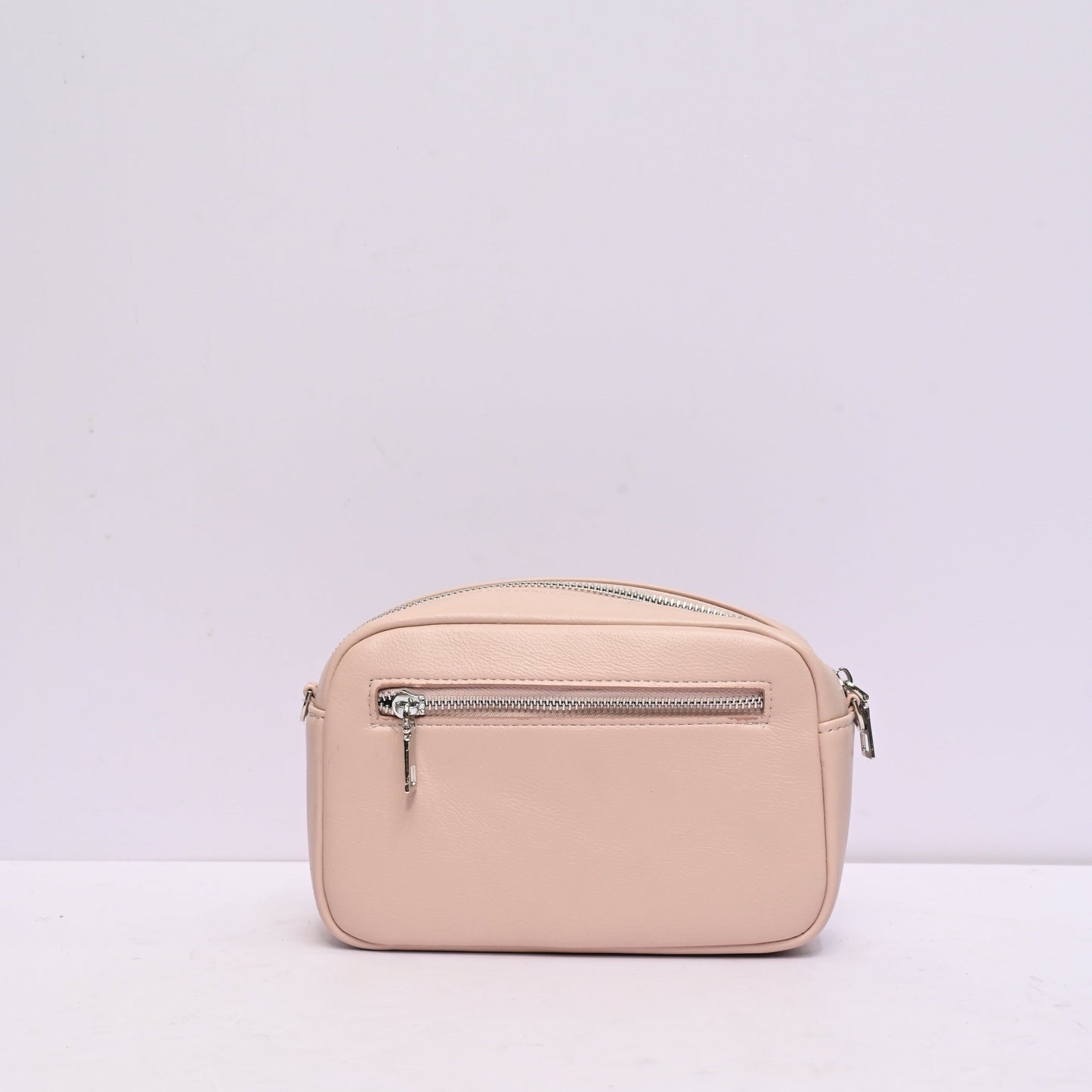 Everyday Essential Sling Bag for Women in Tan Pink with Adjustable Shoulder Strap