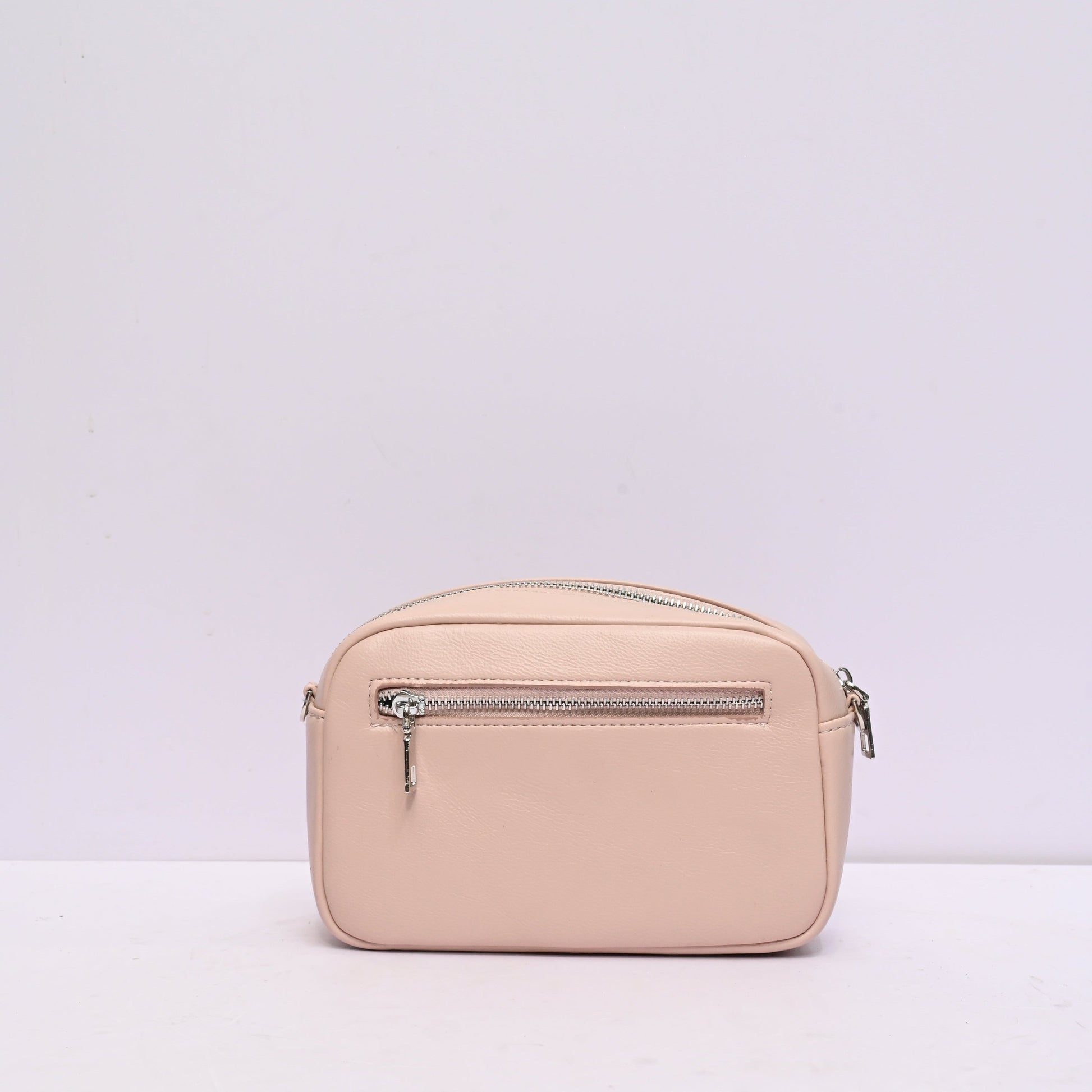 Everyday Essential Sling Bag for Women in Tan Pink with Adjustable Shoulder Strap
