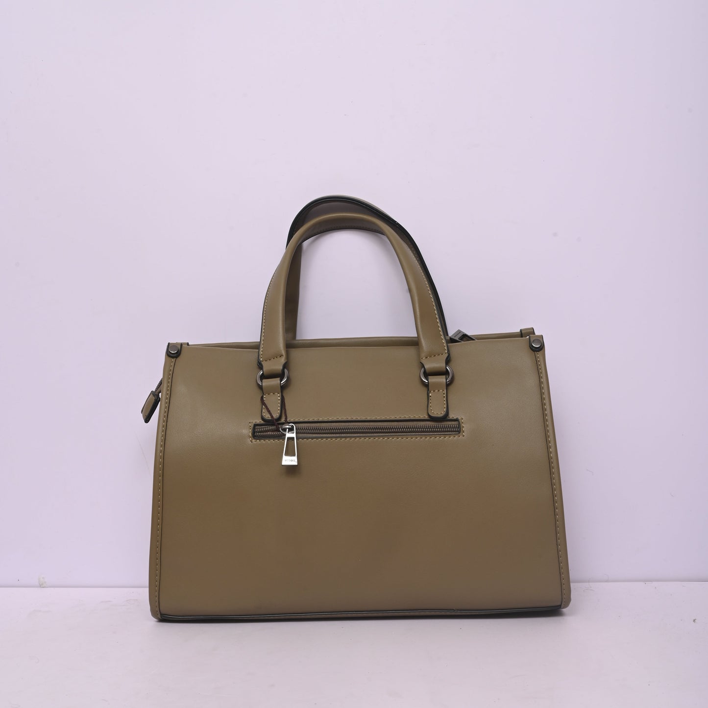 Woven Tote Bag for Women in Brown with Spacious Interior and Comfortable Shoulder Handles